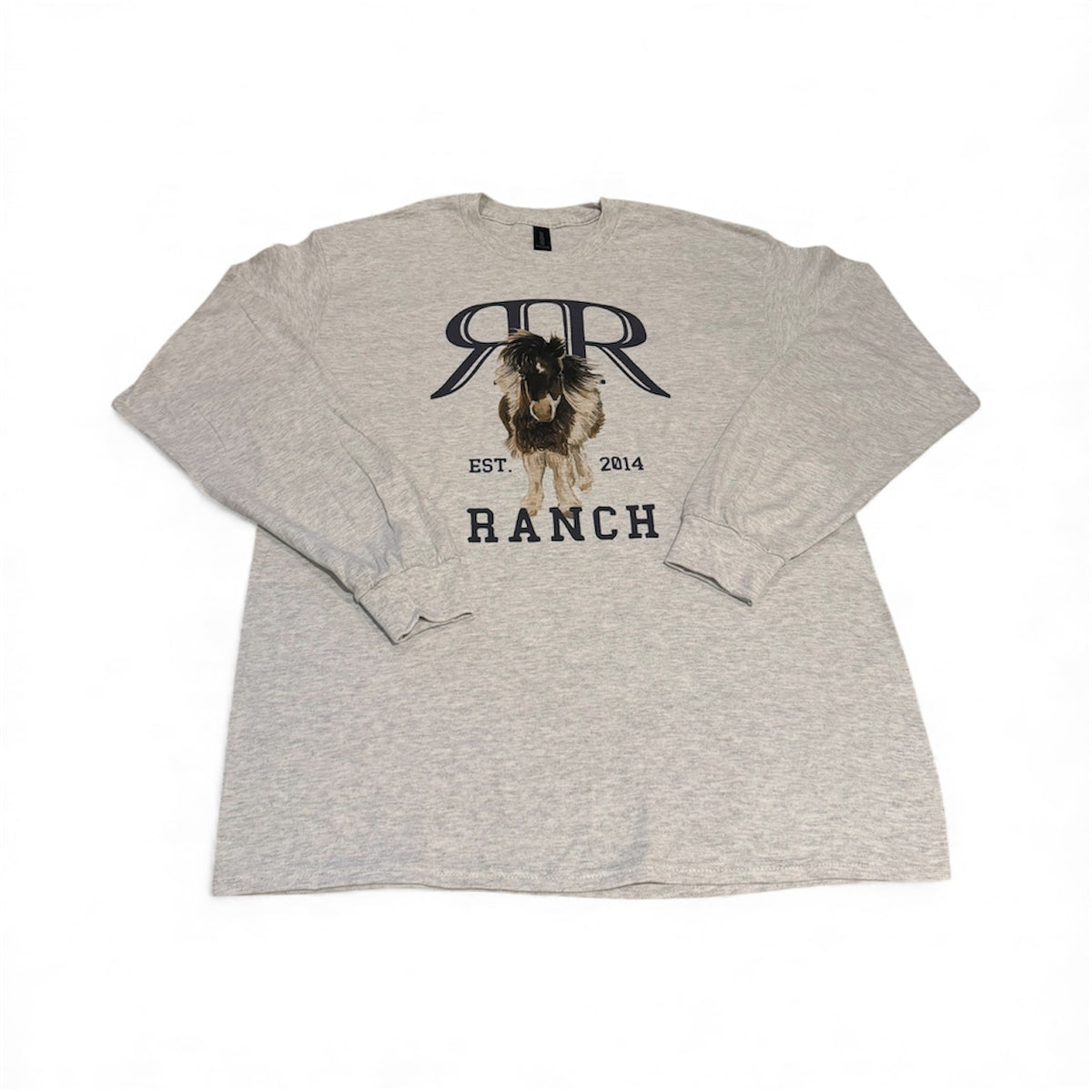 Rr Ranch Logo R&R Ranch Long Sleeve – R&R Ranch Miniature Horse Sanctuary
